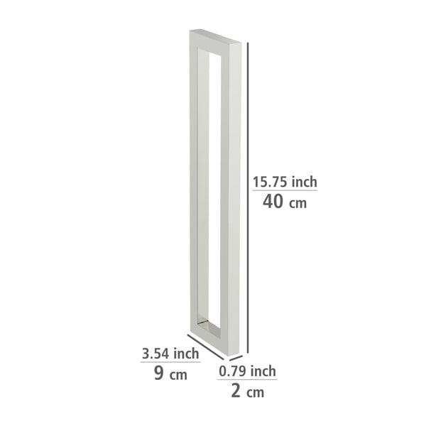 Nástěnný držák na ručníky z nerezové oceli Reitani – Wenko-image-2