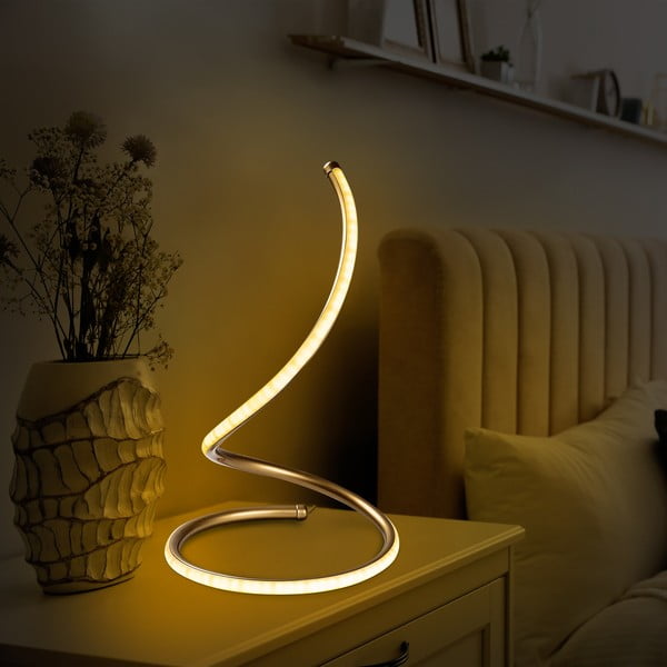 LED stolní lampa ve zlaté barvě (výška 40 cm) Yay – Opviq lights-image-4
