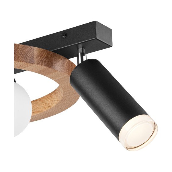 Stropní svítidlo v černo-přírodní barvě 40x50 cm Otis – LAMKUR-image-3