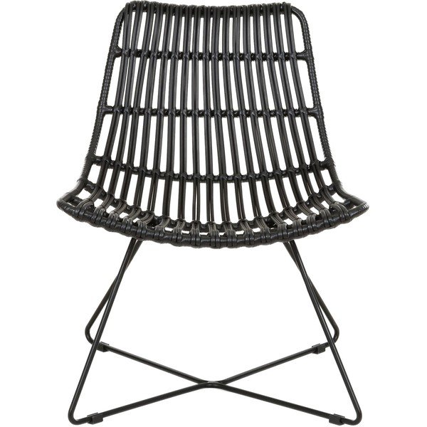 Černé polyratanové křeslo Costa - Westwing Collection-image-2