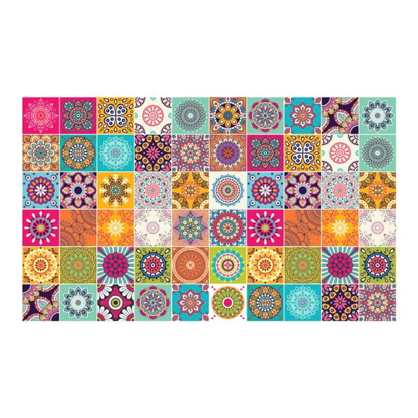 Sada 60 dekorativních samolepek na stěnu Ambiance Flow, 15 x 15 cm-image-2