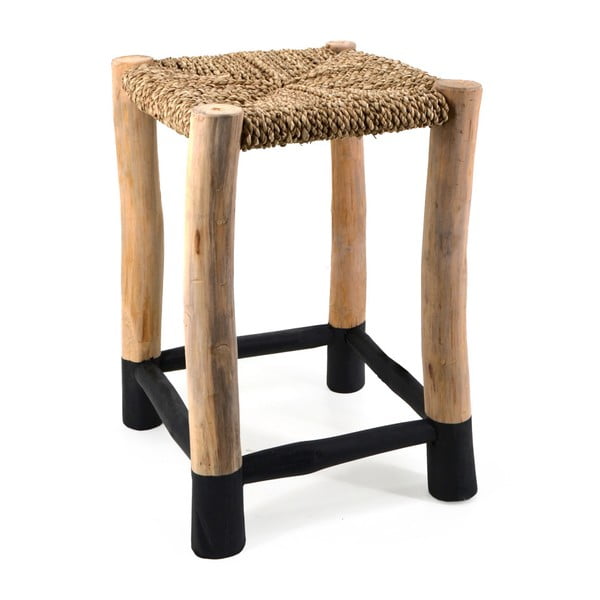 Dřevěná stolička s ratanovým sedátkem Moycor Marsella