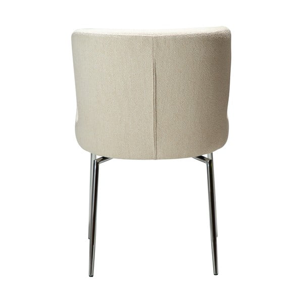 Krémová čalouněná jídelní židle Glam – DAN-FORM Denmark-image-2