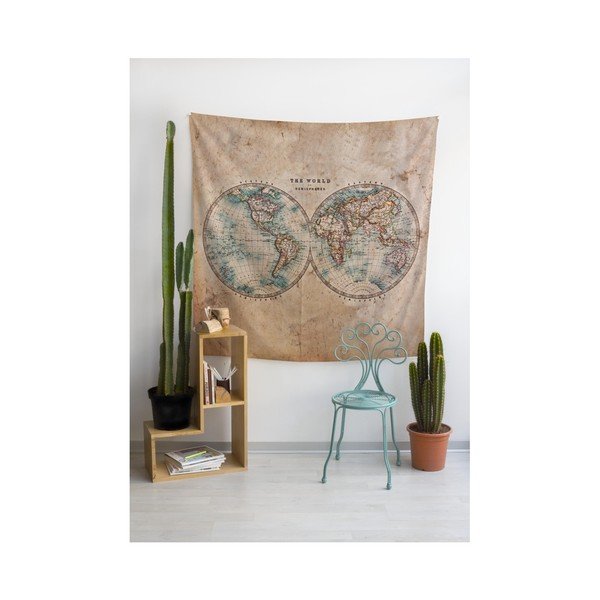 Tapiserie 140x140 cm The World – Really Nice Things-image-1