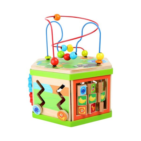 Dřevěná hračka pro rozvoj motoriky Legler Safari-image-1