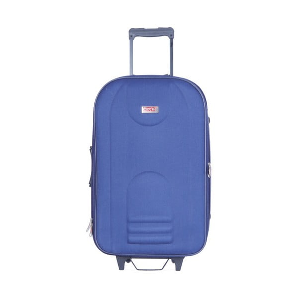 Modrý kufr na kolečkách Hero Airplane