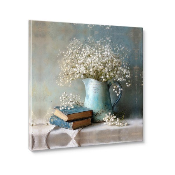 Tištěný obraz na plátně 32x32 cm Gypsophila – Styler-image-3