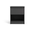 Černý noční stolek Naia - Tvilum