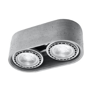 Šedé bodové svítidlo 27x14 cm Spattio - Nice Lamps