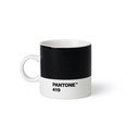 Černý keramický hrnek na espresso 120 ml Espresso Black 419 – Pantone