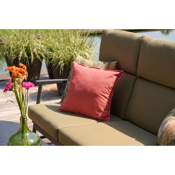 Zelený hliníkový zahradní lounge set pro 5 Flora – Hartman-image-4