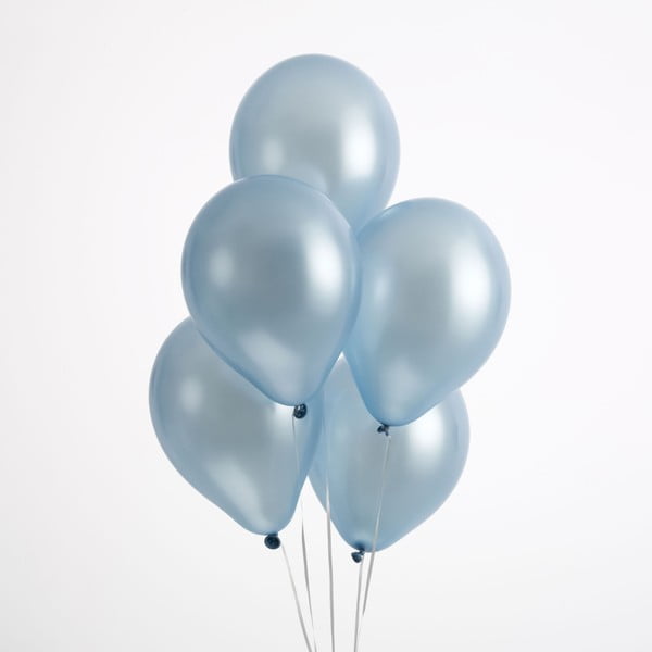Sada 50 světle modrých balónků Neviti Party