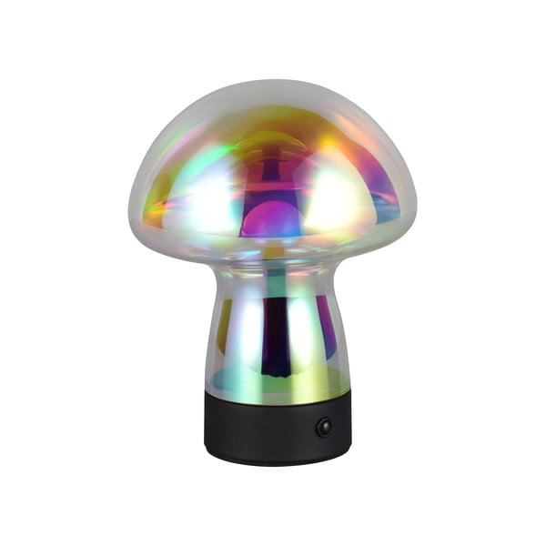 LED stolní lampa se skleněným stínidlem (výška 18 cm) Dooley – Trio