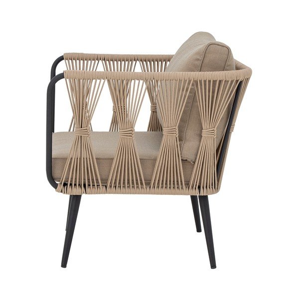 Béžové polstrované zahradní křeslo Pavone – Bloomingville-image-2