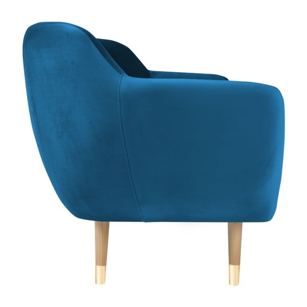 Modrá dvoumístná pohovka Mazzini Sofas Amelie-image-1