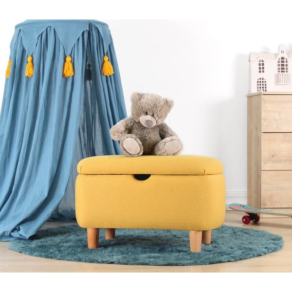 Žlutý dětský puf Moouv – Artie-image-2