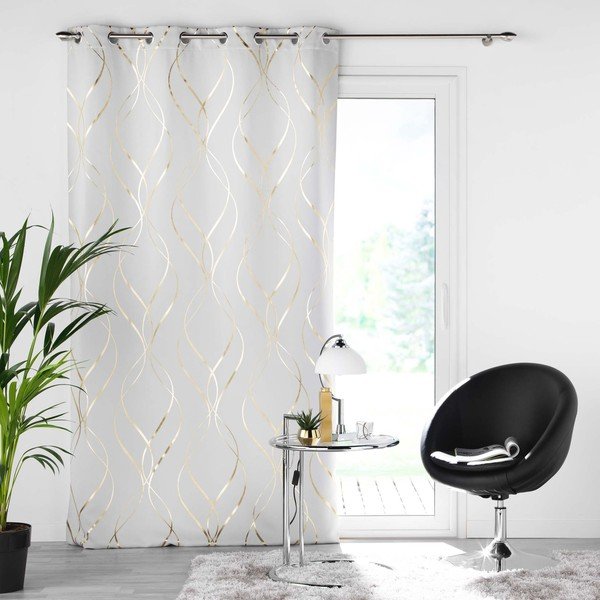 Světle šedý zatemňovací závěs 135x240 cm Elise – douceur d'intérieur-image-2