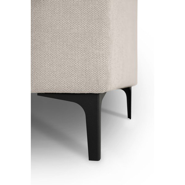 Béžová žinylková rohová pohovka (levý roh/do "U") Fabian – Scandic-image-4