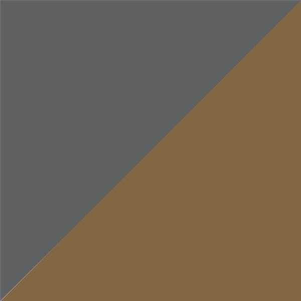 Regál v šedo-zlaté barvě CosmoLiving by Cosmopolitan Ella-image-1