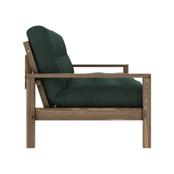 Tmavě zelená rozkládací pohovka 205 cm Knob – Karup Design-image-4