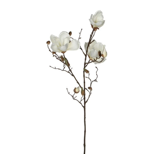 Umělá větev Ego Dekor Bílá magnolie V