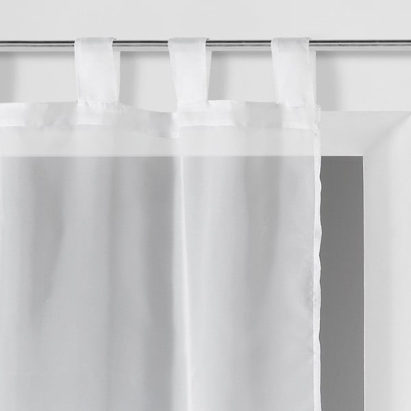 Bílé voálové záclony v sadě 2 ks 60x160 cm Voiline – douceur d'intérieur-image-1