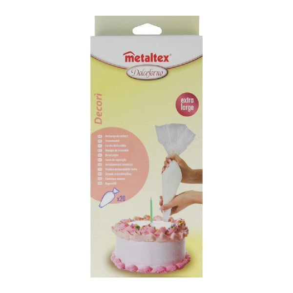 Plastová zdobítka v sadě 20 ks – Metaltex-image-3