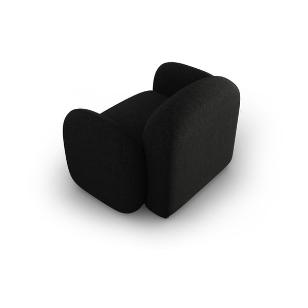 Černé křeslo Blair – Micadoni Home-image-4