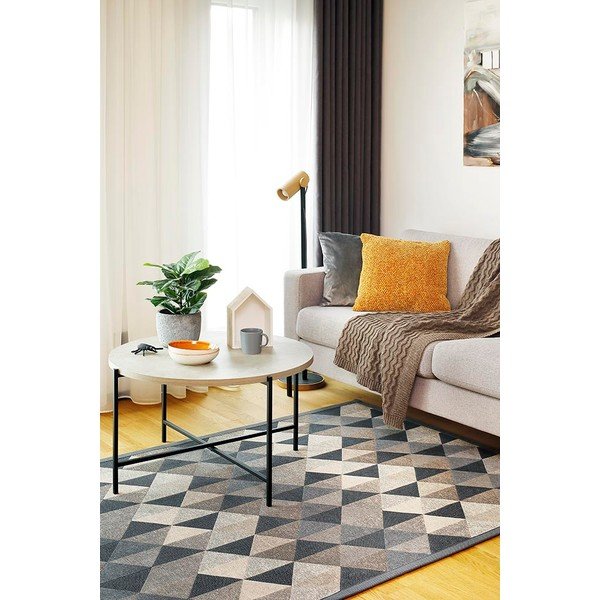 Šedý oboustranný koberec Narma Kiva, 80 x 250 cm-image-3