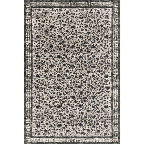 Antracitový vlněný koberec 200x300 cm Agnus Classic – Agnella