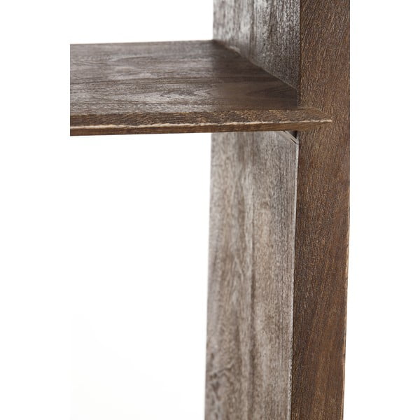 Knihovna z mangového dřeva v přírodní barvě 48x190 cm Sondrio – Light & Living-image-1