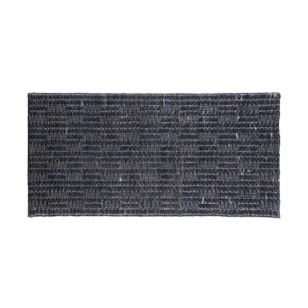 Černý koberec z juty BePureHome Scenes, 140 x 70 cm