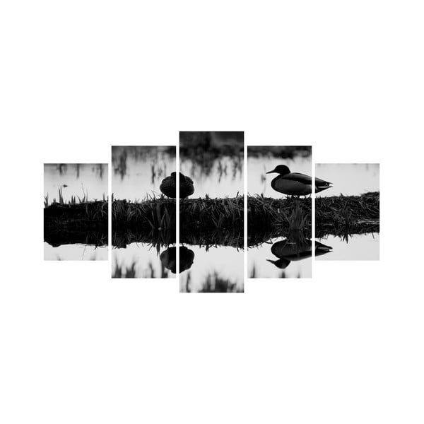 Vícedílný obraz Black&White no. 87, 100x50 cm