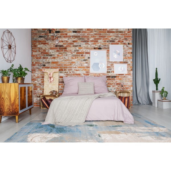 Modrý koberec 133x190 cm Sensi Zashi – FD-image-1