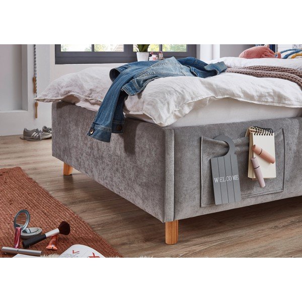 Šedá dětská postel bez roštu 140x200 cm Cosy – Meise Möbel-image-2