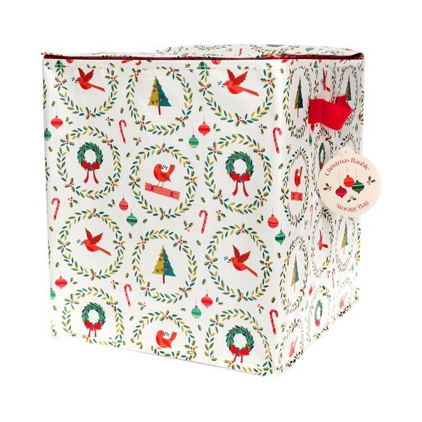Úložný box na oblečení z recyklovaného plastu 32x32x35 cm Classic Christmas – Rex London-image-4