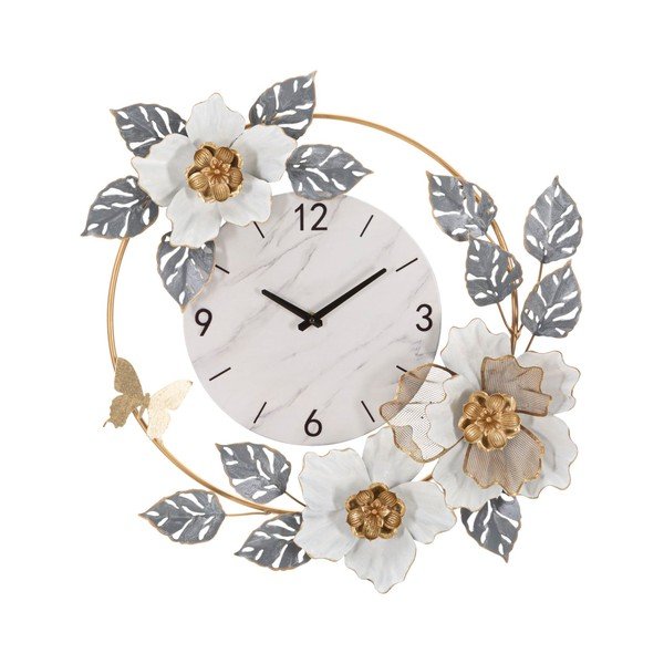 Nástěnné hodiny ø 64 cm Flowers – Mauro Ferretti