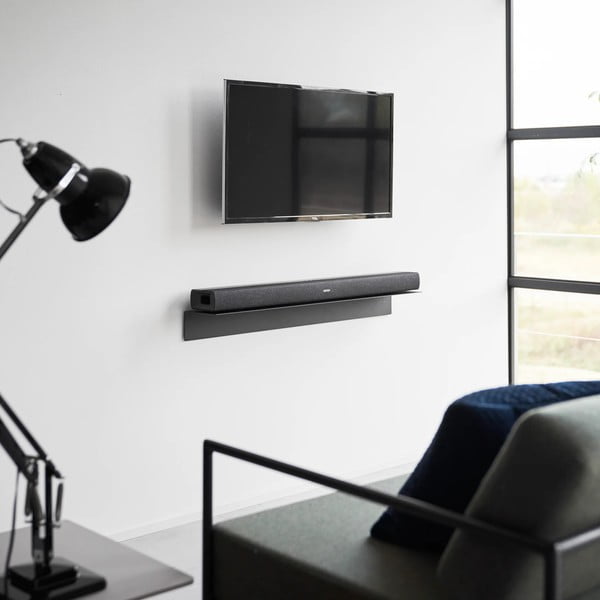 Černá kovová police 90 cm – YAMAZAKI-image-1