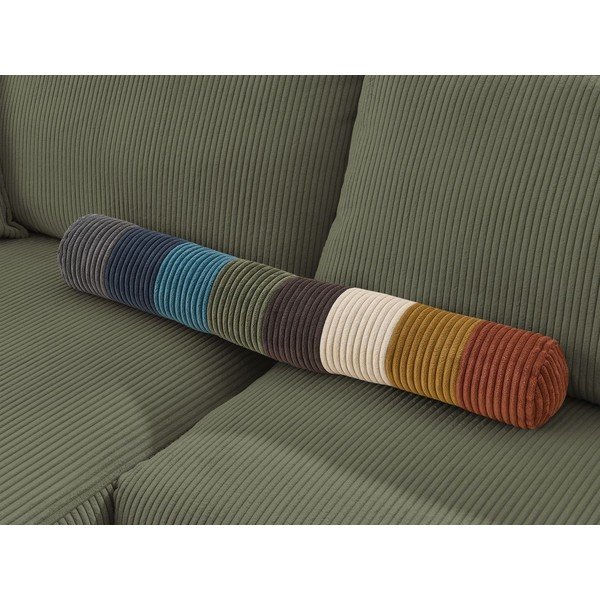 Světle zelený manšestrový modul pohovky, středový díl Nihad modular – Bobochic Paris-image-3