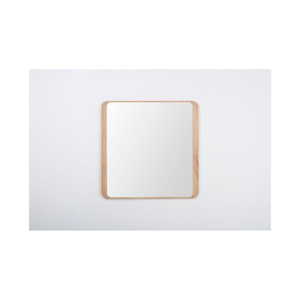 Nástěnné zrcadlo z dubového dřeva Gazzda Ena-image-1