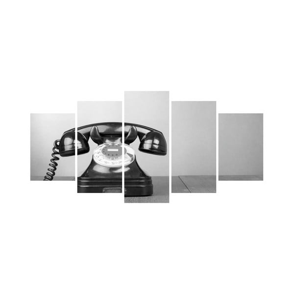 Vícedílný obraz Black&White no. 52, 100x50 cm