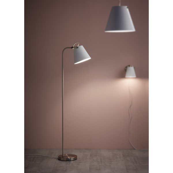Bílá stojací lampa Markslöjd Tribe-image-1