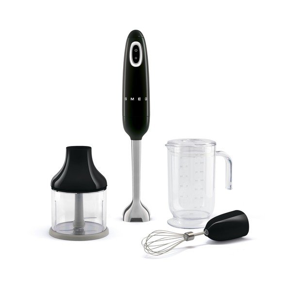 Černý tyčový mixér 50's Retro Style – SMEG