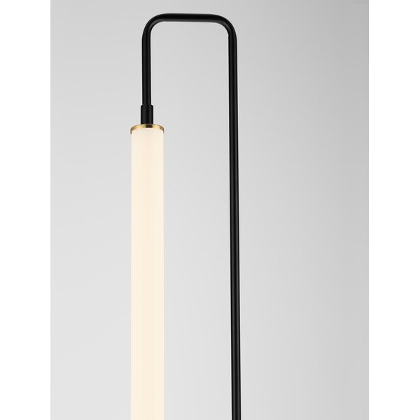 Bílá/matně černá kovová LED stojací lampa (výška 150 cm) Wetro – Nova Luce-image-2
