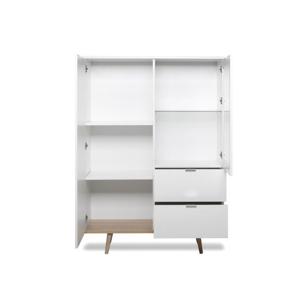 Bílá vyšší komoda Intertrade Göteborg-image-3