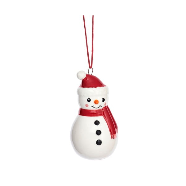 Kamenná vánoční ozdoba Snowman – Sass & Belle