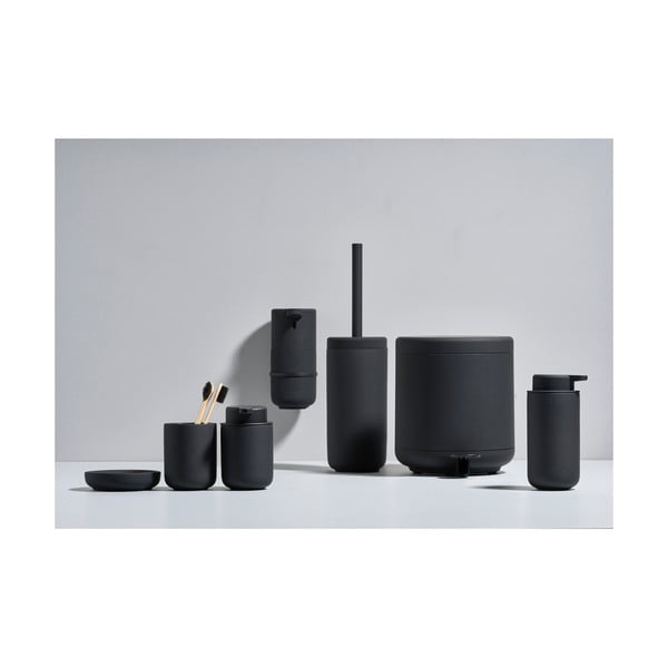 Černý kameninový dávkovač mýdla 0.45 l Ume – Zone-image-3