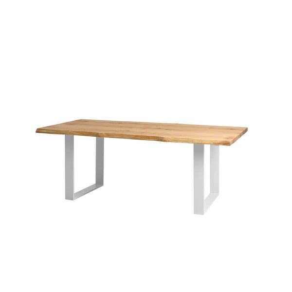 Jídelní stůl s deskou z dubového dřeva Custom Form Feld, 180 x 90 cm