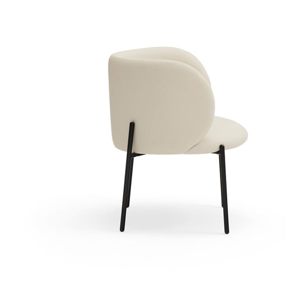 Bílé křeslo z imitace kůže Mogi - Teulat-image-3