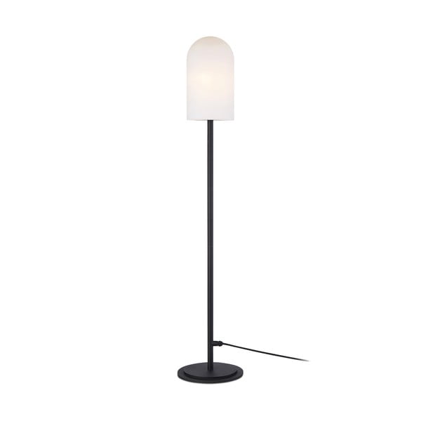 Černo-bílá stojací lampa (výška 128 cm) Afternoon – Markslöjd